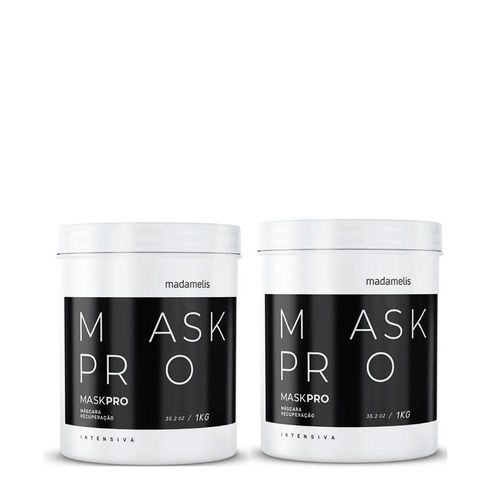 Kit Madamelis Pro Mask Control Máscara Capilar (2 x 1 Kg)