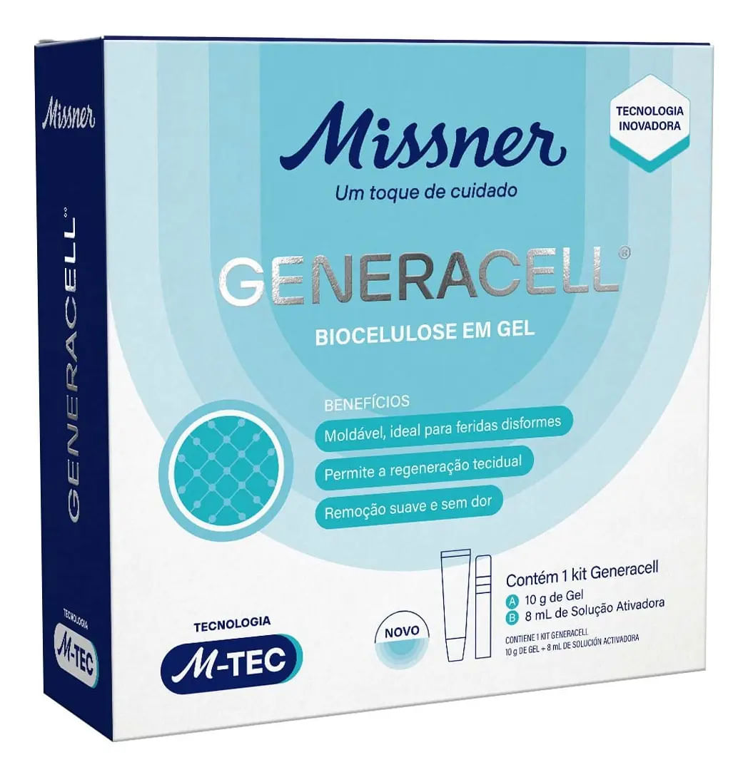 Curativo em Gel de Biocelulose Generacell Missner