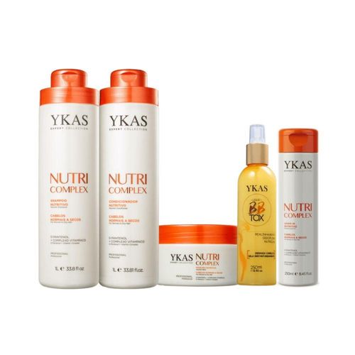Kit Ykas Nutri Complex Grande Completo +Botox Capilar Líquid
