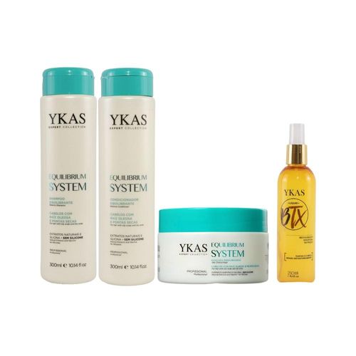 Kit Ykas Equilibrium System Home Care + Ykas BBtox Líquido