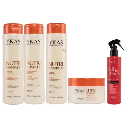 Kit Ykas Nutri Complex Pequeno Completo + All In One