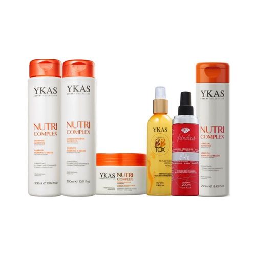 Kit Ykas NutriComplex Pequeno Completo+All In One+Btx Kit Ykas NutriComplex Pequeno Completo+All In One+Btx