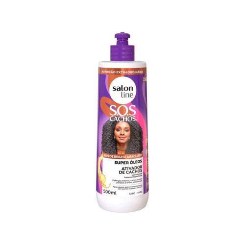 Ativador de Cachos Salon Line SOS Cachos Super Oleos 500 ml