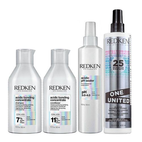 Kit Redken Acidic Bonding Concentrate Duo Pequeno+2Produtos