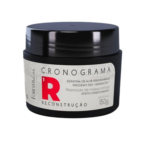 Máscara Forever Liss Cronograma Capilar De Reconstrucao 150g
