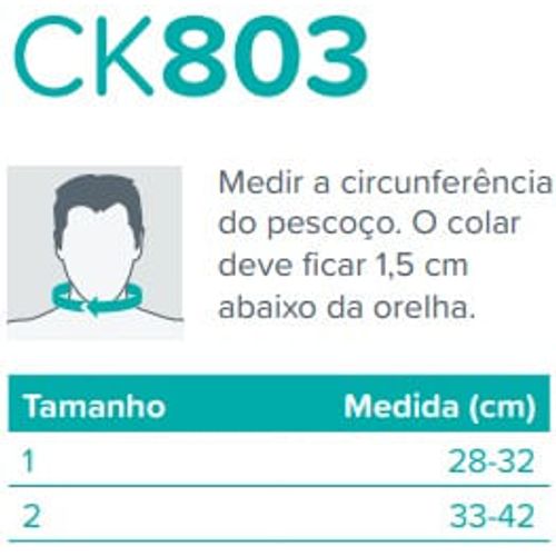 Colar Cervical De Espuma Infantil (CK803) Tam 2 Tam: 2 Tam 2