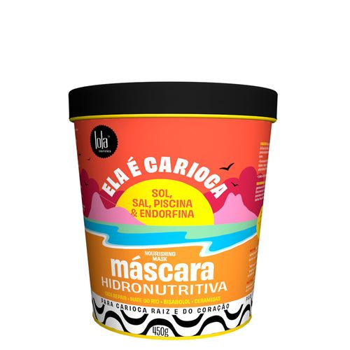 Máscara Hidronutritiva Lola Cosmectics Ela É Carioca 450g 450 g
