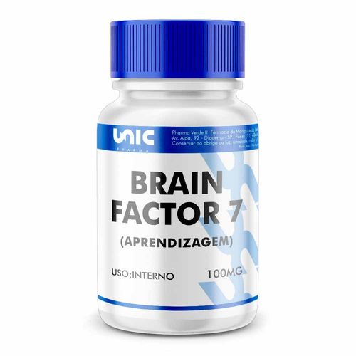 Brain factor 7 - Aprendizagem 100mg 60caps