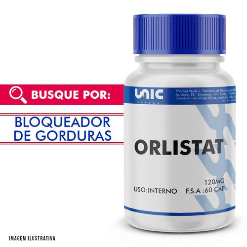 orlistate (orlistato) 120 Cápsulas 120 Cápsulas 120 Cápsulas