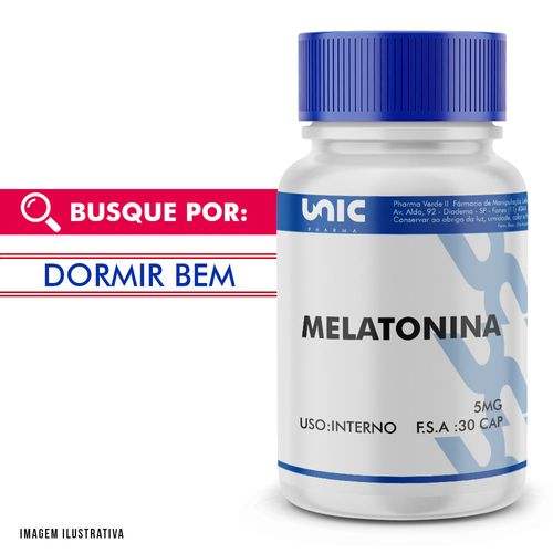 Melatonina 5mg 30 caps