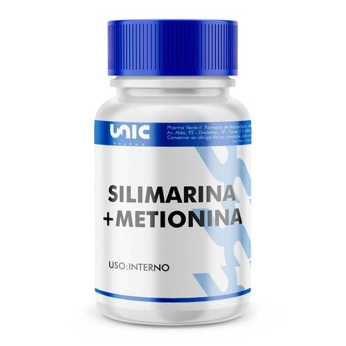 Silimarina + Metionina - 60 Cápsulas 60 Cápsulas