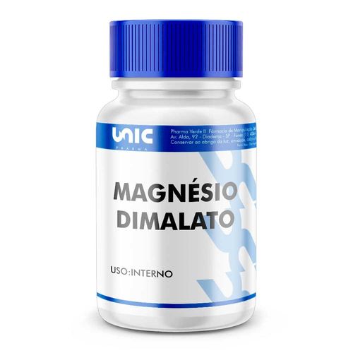 Magnésio dimalato 300mg - 120 Cápsulas