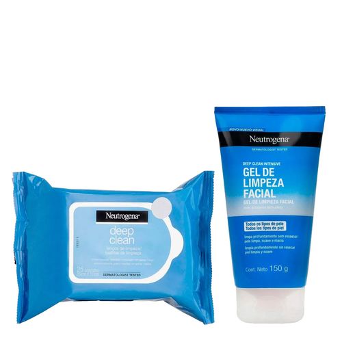 Kit-Neutrogena-Deep-Clean-Gel-Limpeza-Profunda-150g-Lenco-Demaquilante-25-Unidades