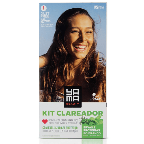 YAMA BEAUTY KIT CLAREADOR ERVAS E PROTEINAS
