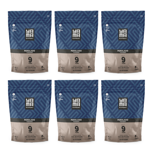 Kit Pó Descolorante Yamá Perolado Refil  300g com 6/Un