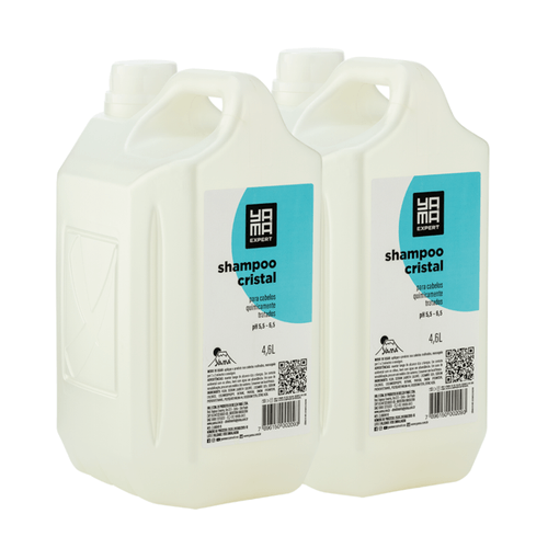 Kit C/2 Shampoo Cristal  4,6L Yamá