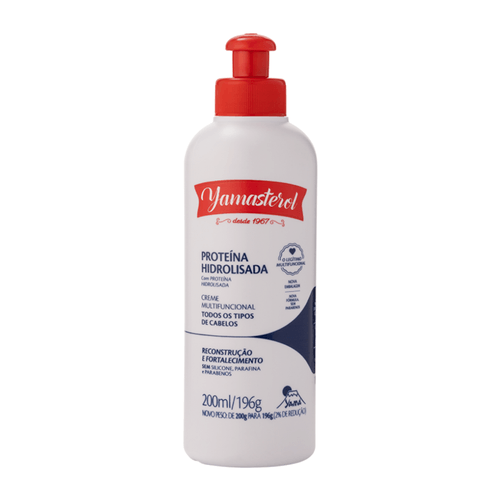 Creme Multifuncional Yamasterol Proteína Hidrolisada 200ml