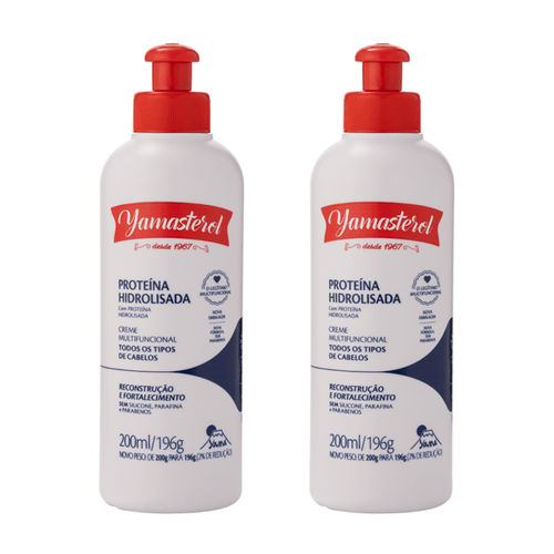Kit 2 Yamasterol Proteína Hidrolisada 200ml Yamá