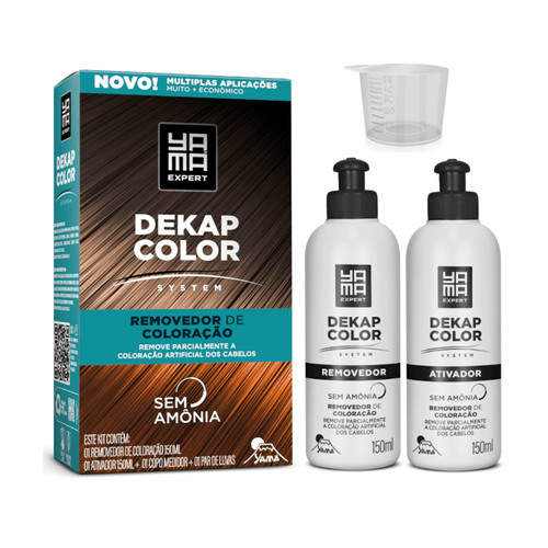 Dekapcolor System Removedor de Coloração 300ml - Yamá