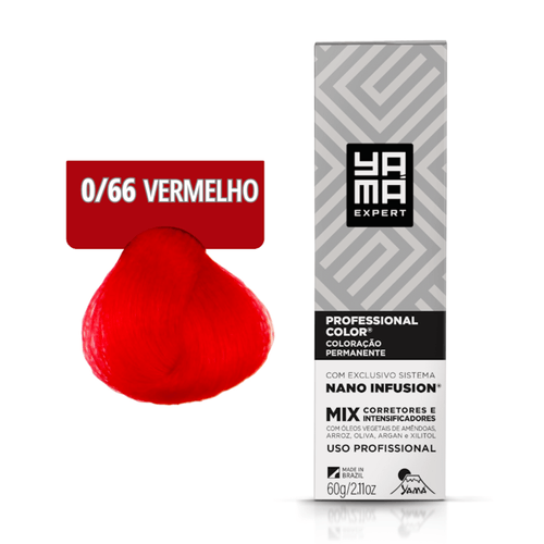 Coloração Professional Color Nano Infusion Mix Vermelho Yamá