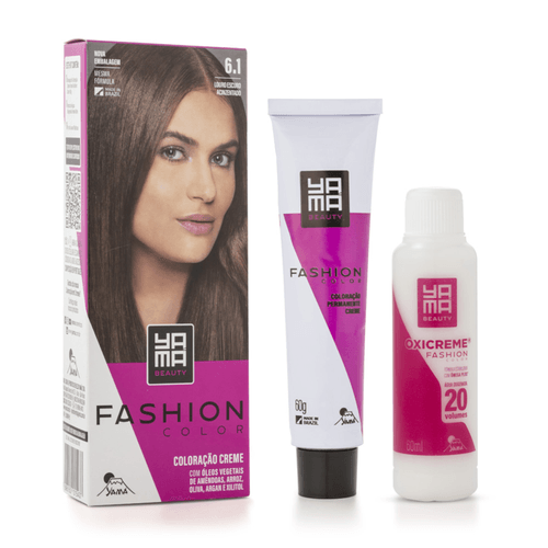 Coloração Yamá Beauty Care Mini Kit Fashion Color 6.1