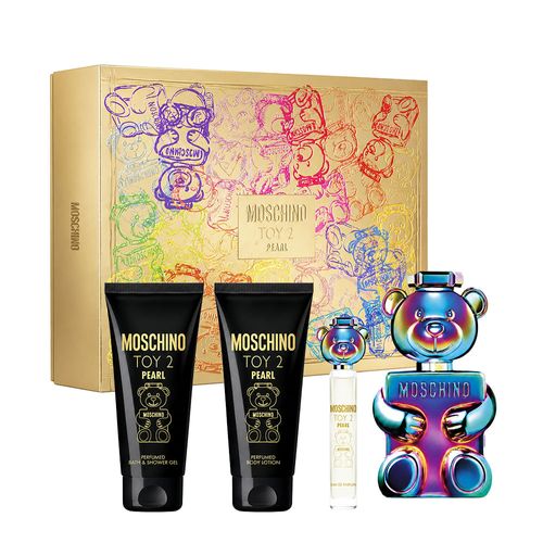 Kit Moschino Toy 2 Pearl Edp 100ml + 10ml + Bl 100ml + Sg 100ml NULO