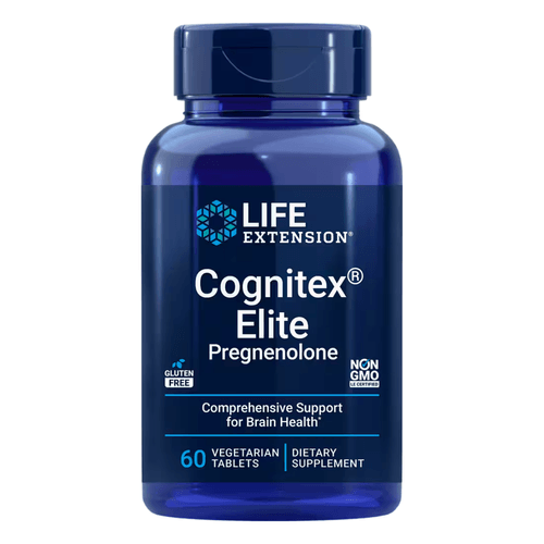 Cognitex com Pregnenolona 60 Tabletes Life Extension