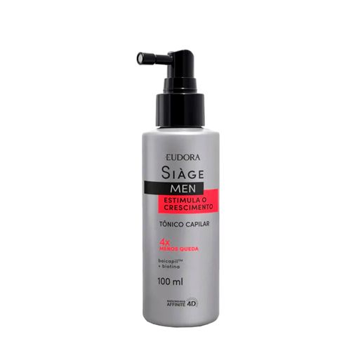 Tônico Capilar Eudora Siàge Estimula o Crescimento Men 100ml Tônico Capilar Eudora Siàge Estimula o Crescimento Men 100 ml