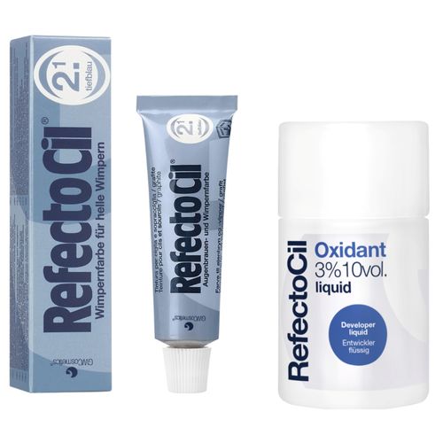 Refectocil Tintura para Sobrancelhas Azul Profundo 2.1 e Oxidante 100 ml