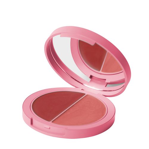 Blush e Iluminador Multifuncional Duo Care Natural Beauty Terracota e Rose 10g - Outubro Rosa Terracota e Rose