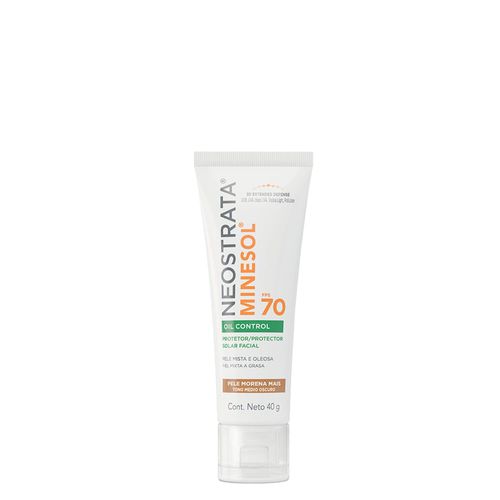 Protetor Solar Facial Neostrata Minesol FPS 70 40g Pele Morena Mais Pele Morena Mais