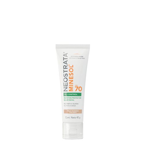 Protetor Solar Facial Neostrata Minesol FPS 70 40g Pele Morena Pele Morena