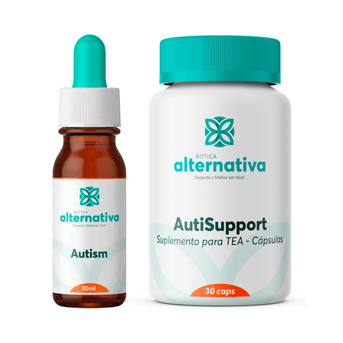 Kit Autismo Adulto - Homeopatia + Cápsulas