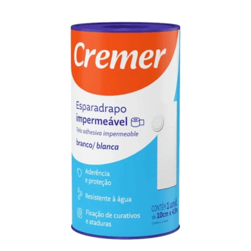 ESPARADRAPO IMPERMEAVEL 10CMX4,5M CREMER UN