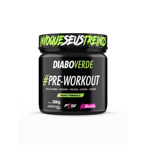 Pre-Workout Energético Diabo Verde 300g