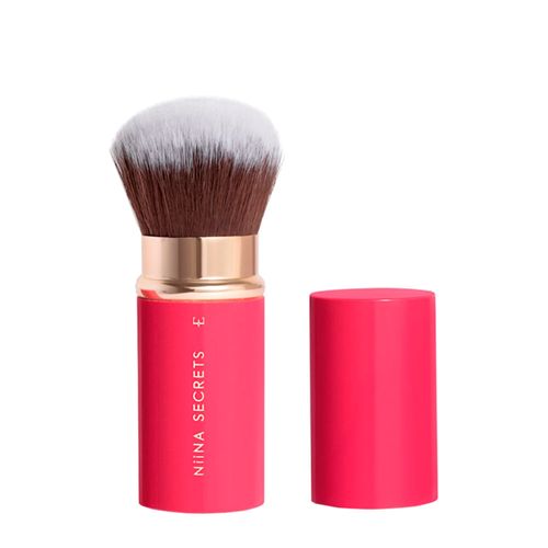 Pincel Multifuncional Eudora Niina Secrets Flowers Pink Pink