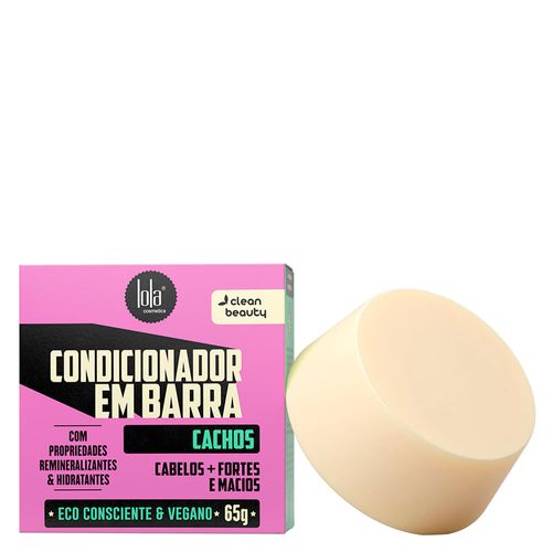Condicionador em Barra Lola Cosmetics Cachos 65g Cachos