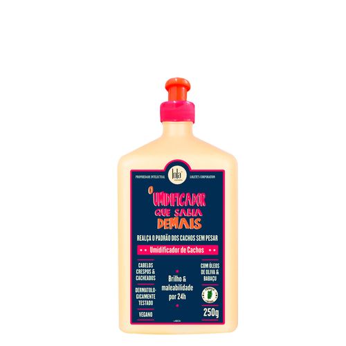 Umidificador de Cachos Lola From Rio O Umidificador Que Sabia Demais 250g 250ml