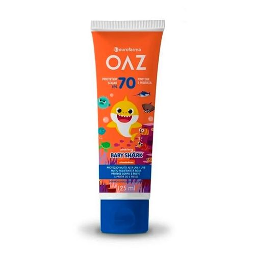 Protetor Solar Oaz Baby FPS70 125ml
