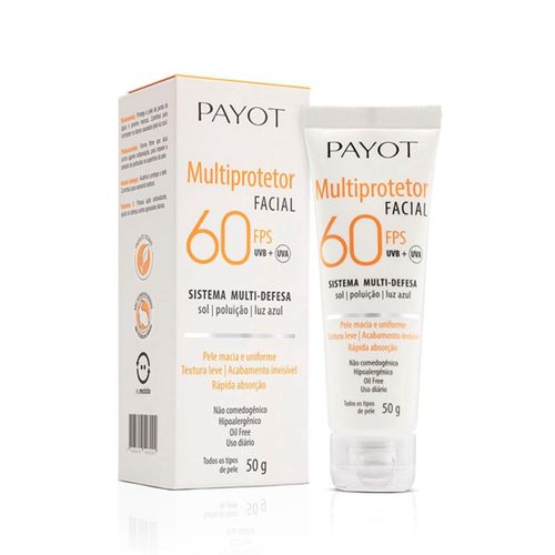 Protetor Facial Payot com FPS 60