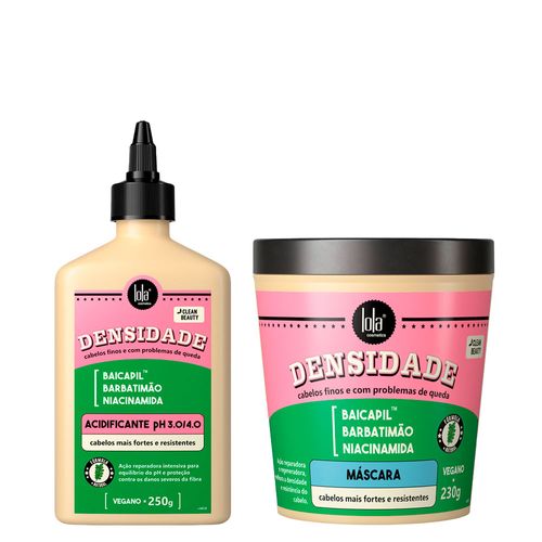 Kit Lola From Rio Densidade - Acidificante 250g + Máscara 230g Kit
