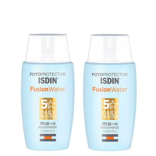 Kit Isdin Fotoproteção Protetor Solar FPS 60 50ml 2 Unidades Kit Kit Isdin Fotoproteção Protetor Solar FPS 60 50ml 2 Unidades Kit