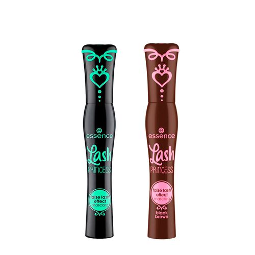 Kit Essence Máscara de Cílios Lash Princess Preta 12ml + Máscara de Cílios False Lash Effect Marrom 12ml Kit