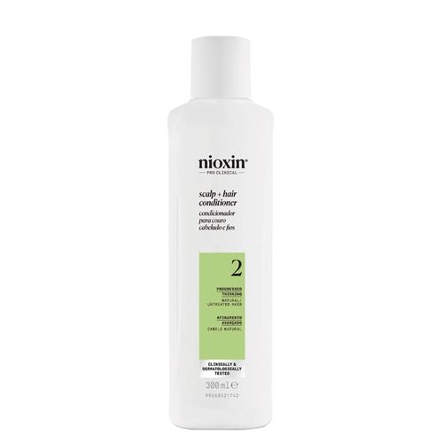 Condicionador Nioxin Cabelo Natural com Afinamento Avançado Sistema 2 1000ml 1000 ml