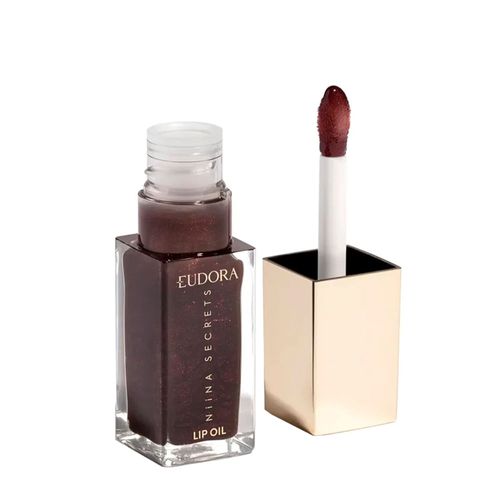Lip Oil Shine Flowers Rosa Negra Niina Secrets By Eudora 7ml 7 ml