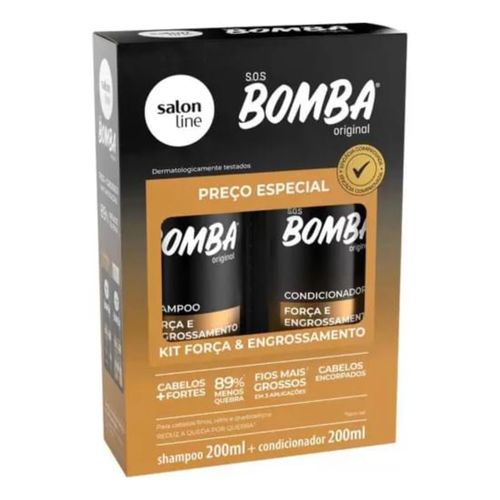 Shampoo Kit Salon Line Forca E Engrossamento 200ml