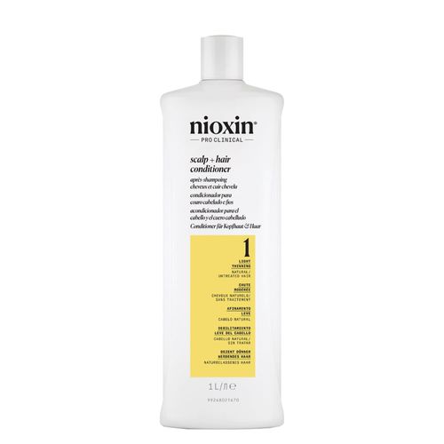 Condicionador Nioxin Cabelo Natural com Afinamento Leve Sistema 1 1000ml 1000 ml