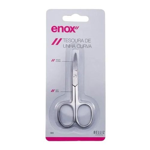 Tesoura De Unha Curva Enox Ref 683