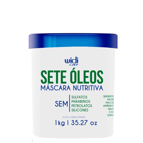Máscara Nutritiva Widi Care Sete Óleos Ação Condicionante 1 Kg 1 kg