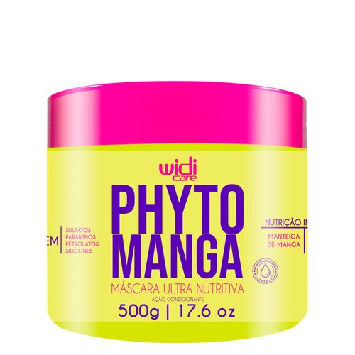 Máscara Widi Care Ultra Nutritiva Ação Condicionante Phytomanga 500g 500g